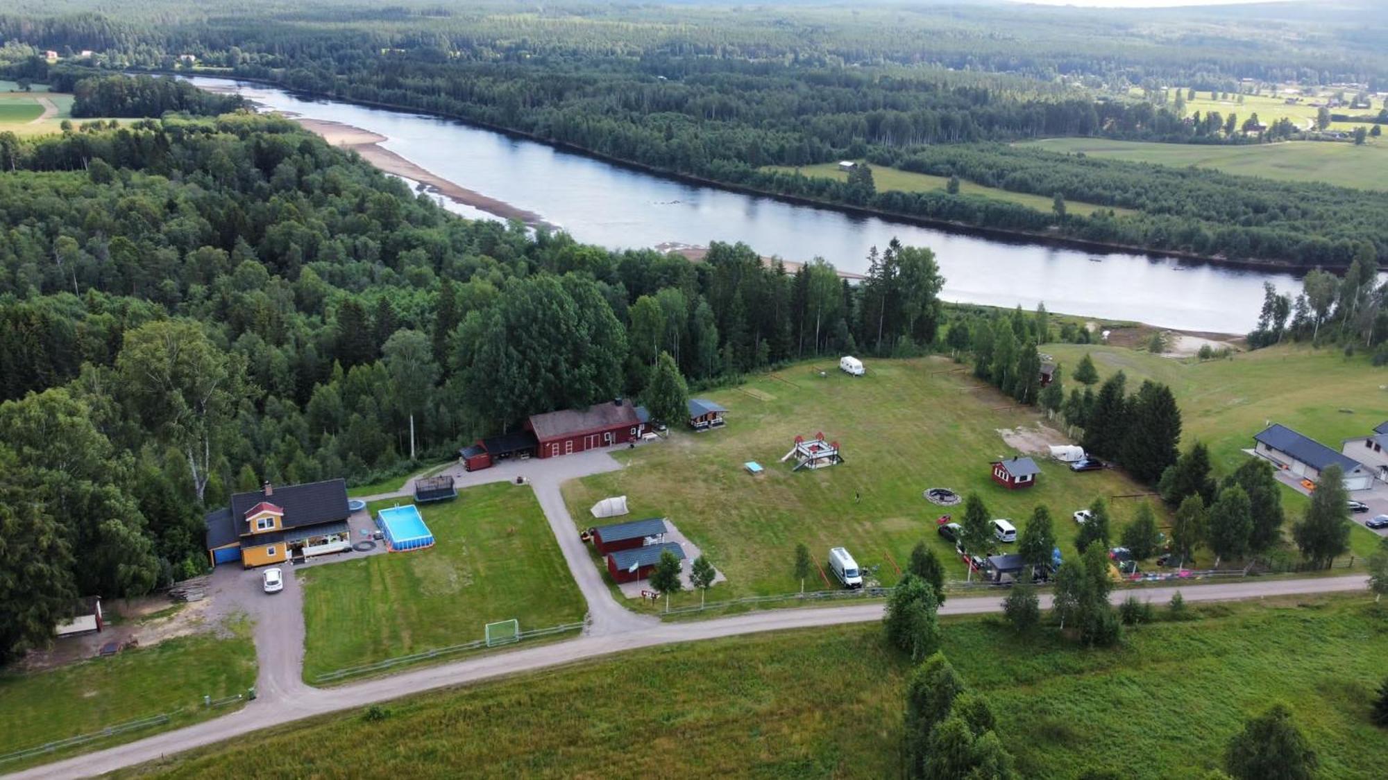 Отель Camping Djupdalen Eksharad Экстерьер фото